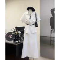 【南法情书】气质温柔套装-10120（今天拍配腰带）