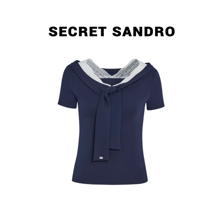 【露丝】Secret Sandro】鸥小柒 T恤 S55226135Q