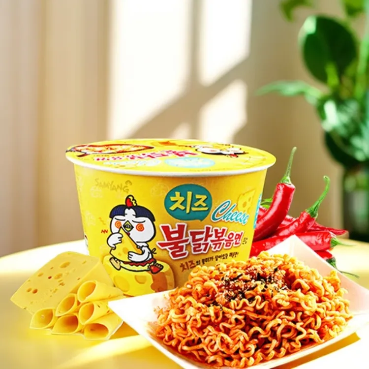芝士联盟味火鸡面经典辣味速食泡面