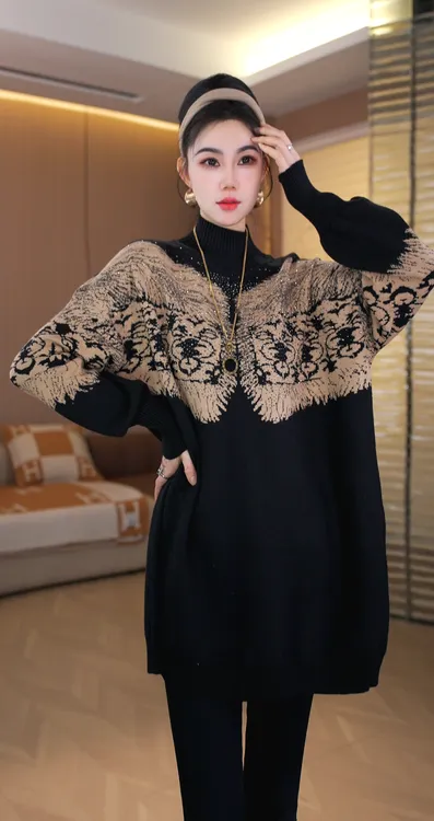 加厚保暖【天使的翅膀】秋冬必备时尚洋气上档次毛衣上衣-3049#