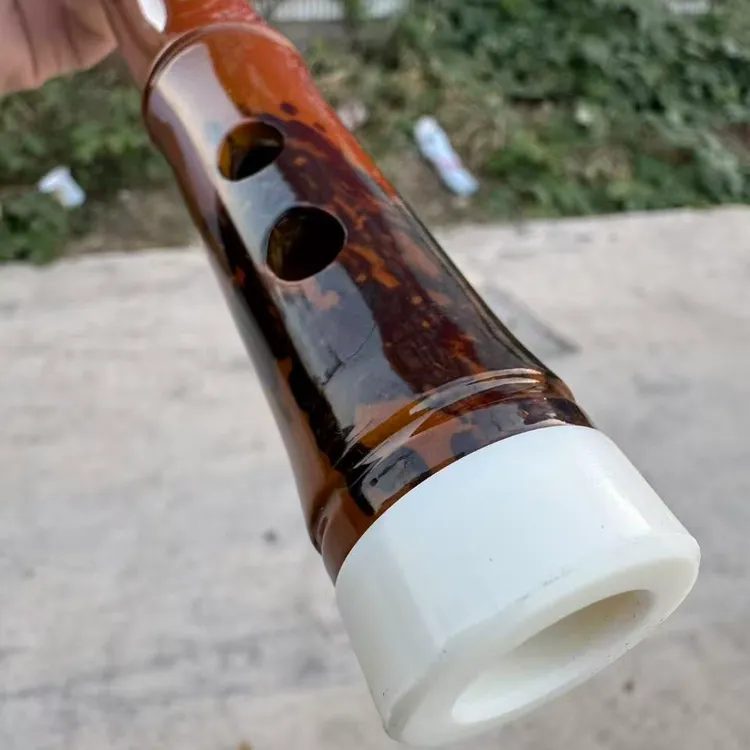 爆飞龙【仿斑竹】内径锥度调音 专业演奏笛子