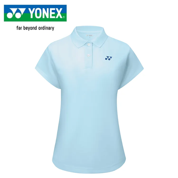 YONEX/尤尼克斯新款运动速干透气羽毛球服男女款短袖T恤印花