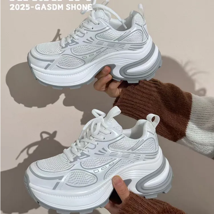 6699-2新款2025时尚百搭韩版潮流小怪兽老爹鞋