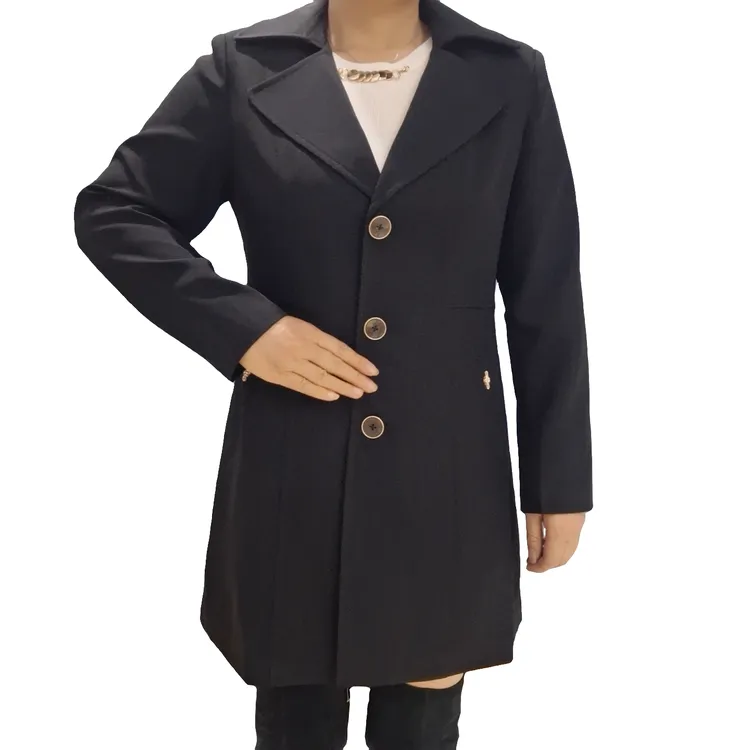 『吕姐推荐』『鑫旺商贸』[中长款风衣］新款时尚洋秋装百搭好看显瘦