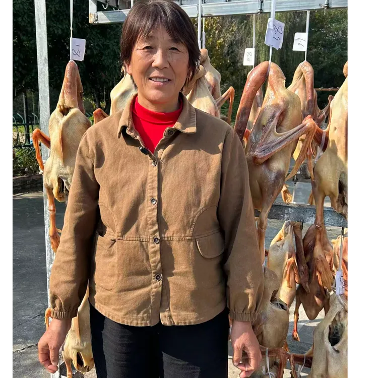 A【乡村桂姐】六安特产皖西咸鹅农家散养稻田老鹅腊鹅风干鹅带胗爪