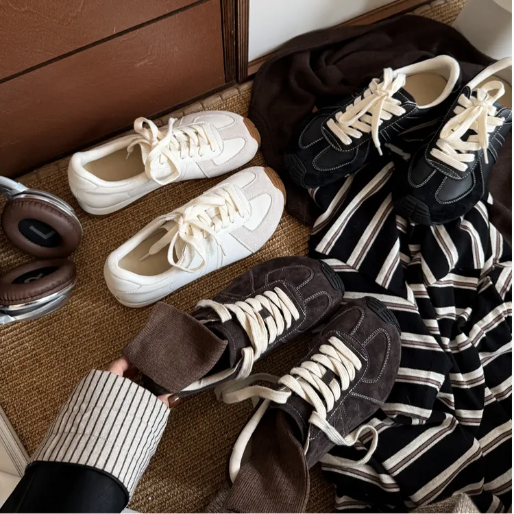 BAO/宝小姐2025休闲小众韩版透气秋季软底甜美休闲鞋5900-1761/2