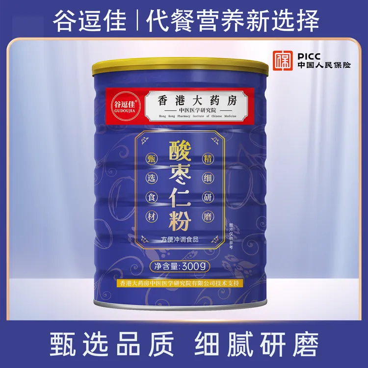 谷逗佳酸枣仁粉冲饮即食冲泡营养300g/桶