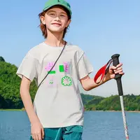 H607 G505 儿童t恤夏季男童女童T恤短袖上衣夏装户外半袖透气速干