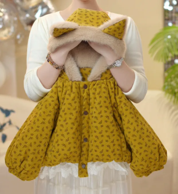 宝宝加绒加厚外套2025新款女童百搭洋气时尚休闲连帽保暖韩版