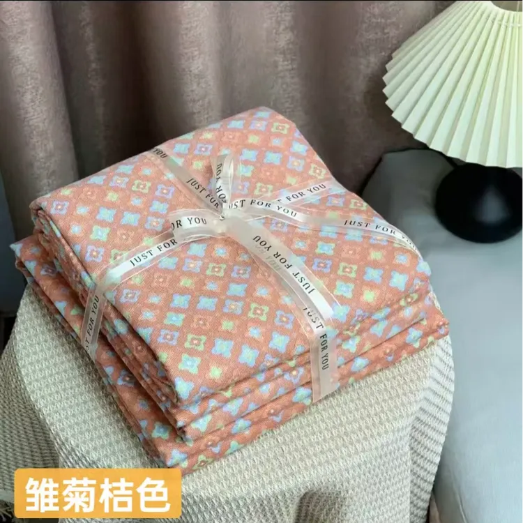 云朵 棉四季款床单亲肤透气【花色不挑】