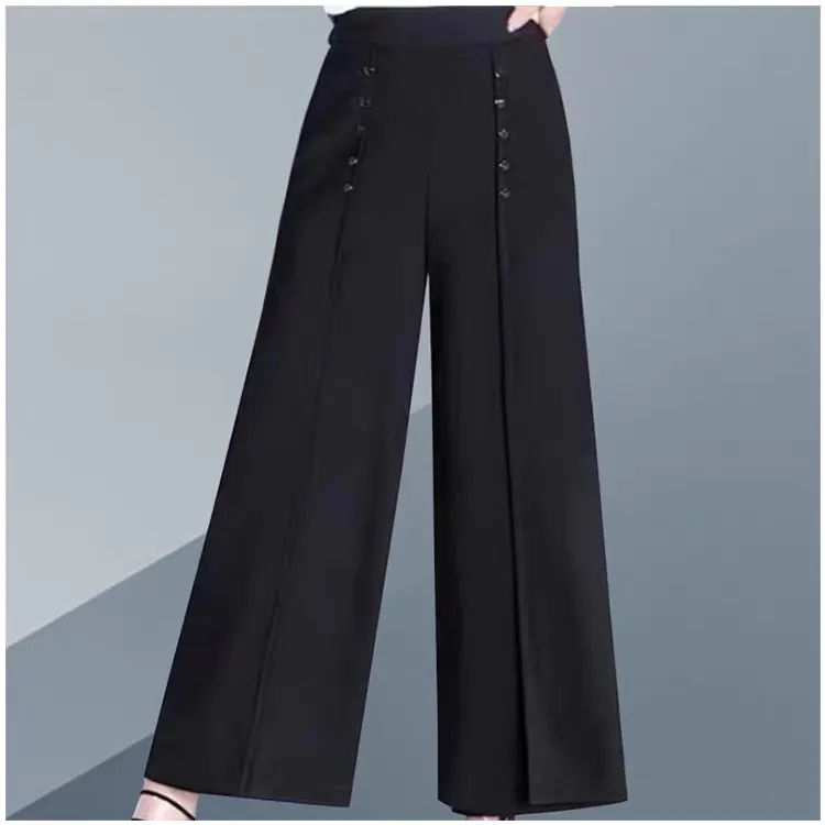 2025新款【802款】秋冬时尚气质百搭加厚垂感高腰显瘦休闲阔腿裤