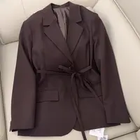 【原 歌】YG秋上款韩版气质通勤收腰休闲西装外套女