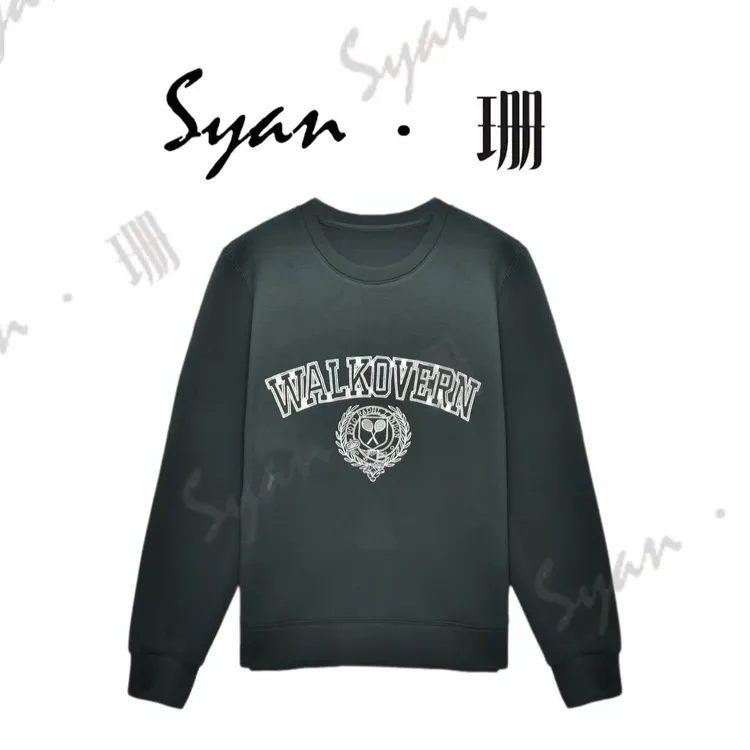 Syan【色彩笔记】秋冬洋气时尚百搭简约小众高级轻奢贵气设计款卫衣