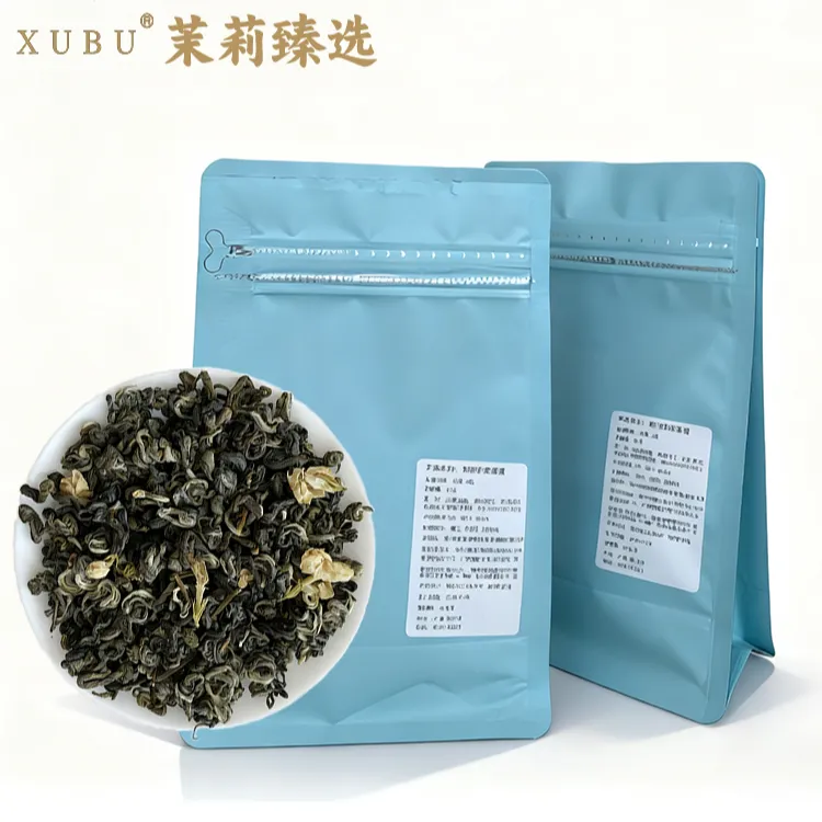 茉莉雪螺龙珠茉莉花茶2025新茶浓香耐泡散装口粮茶