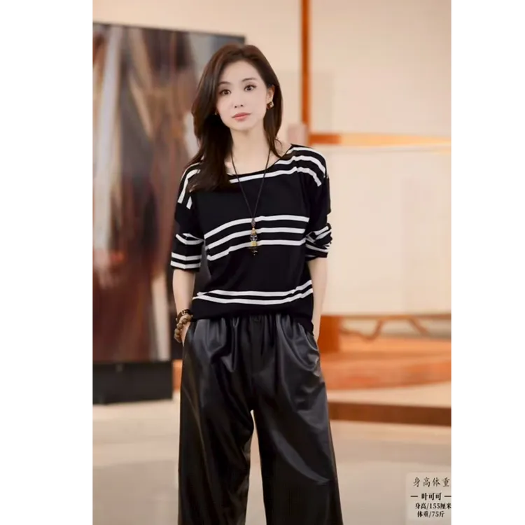 【可可专享】60支100%精纺超细美丽诺羊毛针织衫60-1101