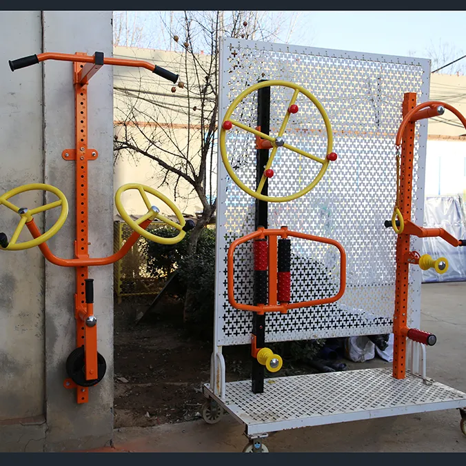 家用小区广场可移动壁挂式腰背按摩器材老年人室内健身路径包邮