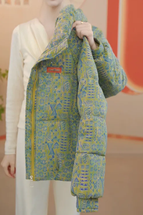 Y258【出口原单】新款冬季高端专柜羽绒服-闪闪