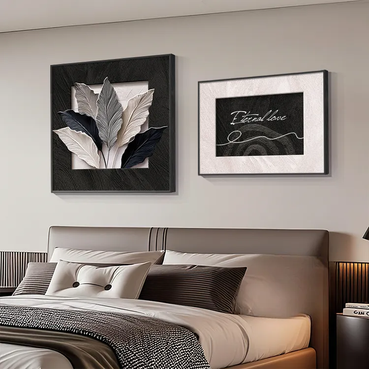 新款家大业大装饰画客厅沙发背景墙画主卧床头现代高级感壁画