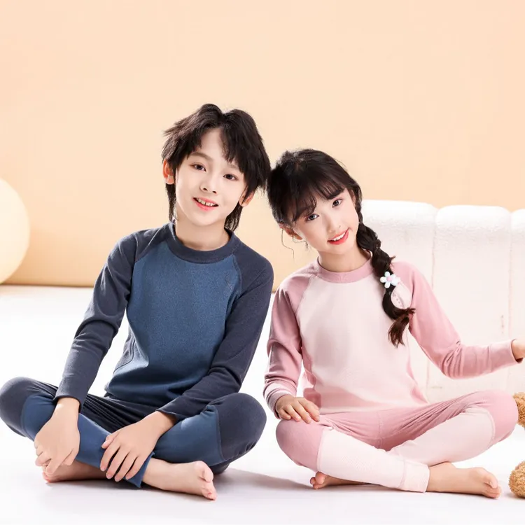 2025新款儿童秋衣秋裤套装婴幼儿宝宝睡衣保暖内衣家居服秋冬