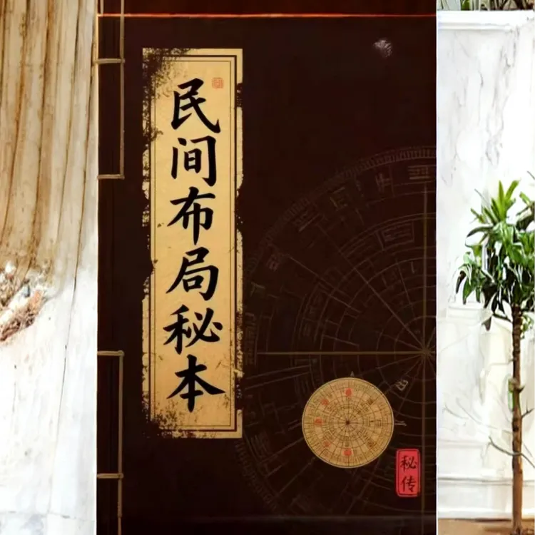 高清彩色《民间布局秘本》包含各种布局及灯阵内容步骤详细 