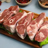 内蒙草原散养羔羊手把肉