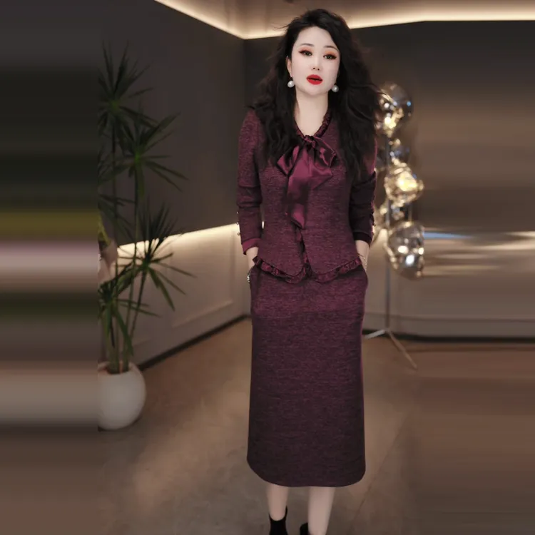 高端气质修身收腰显瘦新款2025新品连衣裙时尚气质大方精致