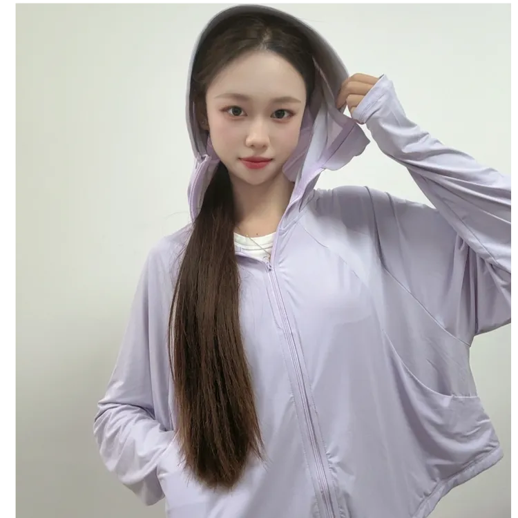 2025新款冰丝防晒衣女款宽松防晒服外套外贸尾货微瑕介意慎拍清仓