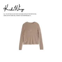 KOKO WANG秋冬2股26针康赛妮100山羊绒软糯亲肤羊绒衫N7805J18Z47