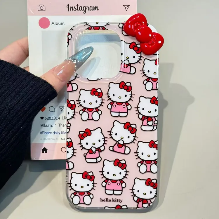 可爱KT适用苹果iphone17/16软壳OPPO荣耀华为小米vivo手机