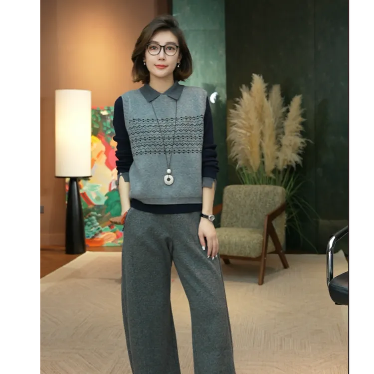 Syan【自洽】设计感线条宽松款马夹休闲女装马甲