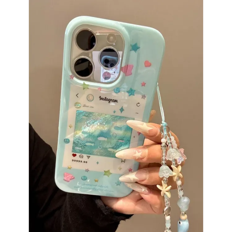 诚星泽海洋小鱼适用苹果手机壳华为vivo小米荣耀oppo红米一加软女