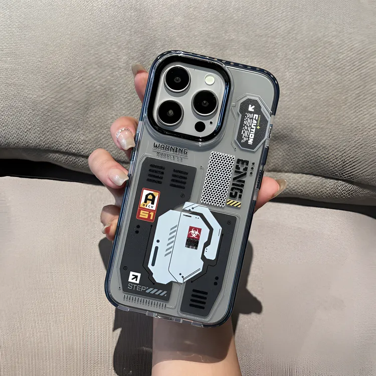 IT男款创意主机适用苹果15手机壳iPhone15pro新款14promax透明13