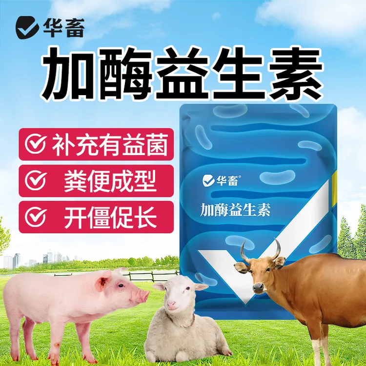 兽用益生菌万亿活菌加酶益生素猪牛羊鸡鸭鹅养殖专用麸皮添加剂S
