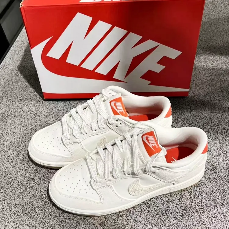 NIKE耐克女鞋2025春季新款Dunk透气运动休闲鞋板鞋官方正品米白