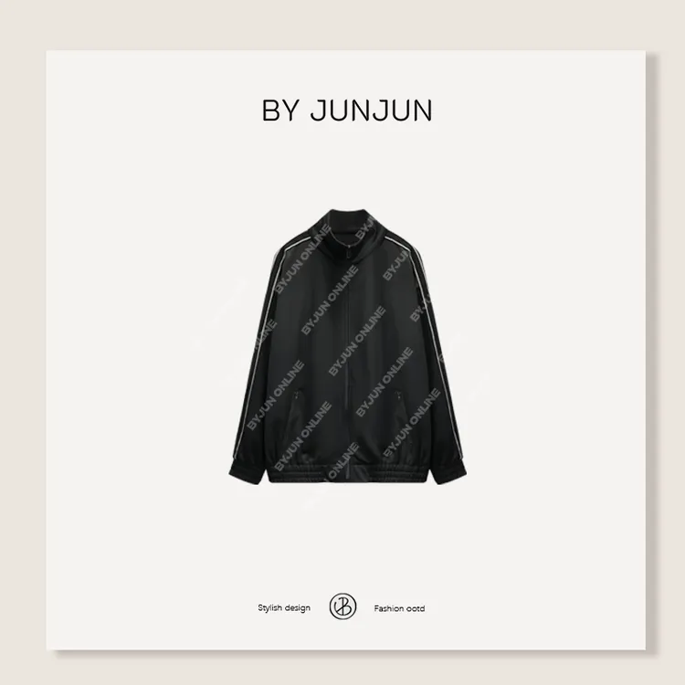 早秋新款女装【黑武士】运动外套显瘦宽松上衣