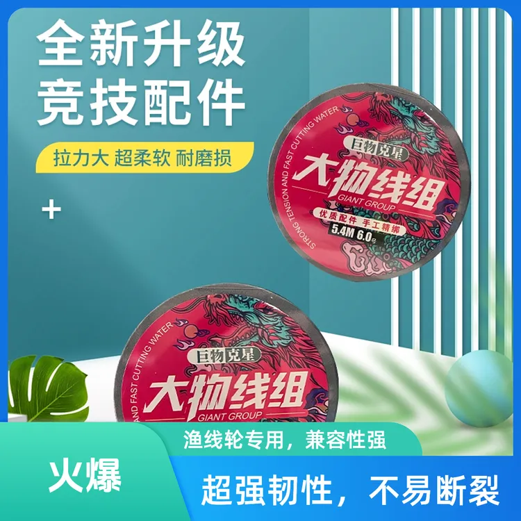 日本东丽原丝进口黑坑大物专用鲢鳙主线成品线组套装PE加固鱼线
