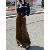 爆款美拉德｜2025新款秋冬美式直筒宽松显瘦阔腿牛仔裤