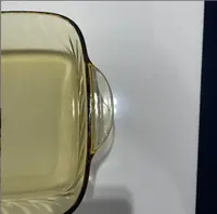 琥珀玻璃10英寸烤盘