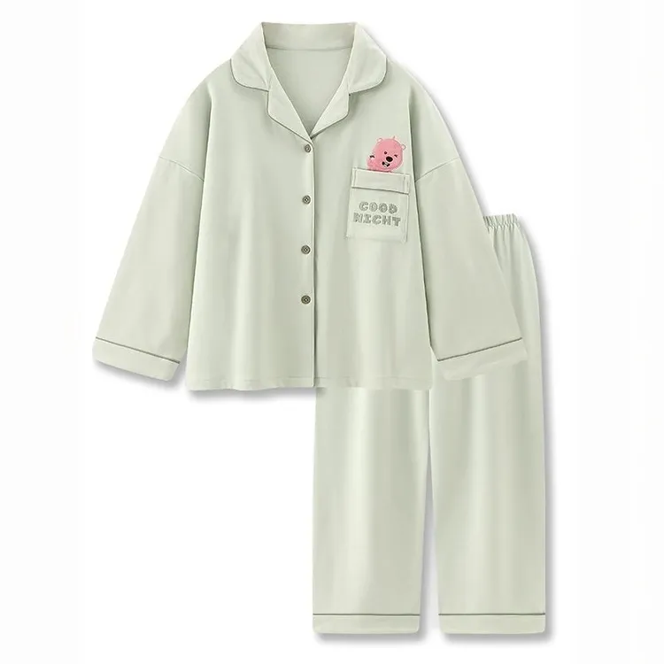 德绒奶系loopy睡衣秋冬款加绒加厚女2025年新款可外穿家居服套装