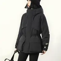 0312杨幂同款派克服冬季收腰外套冲锋衣女女士
