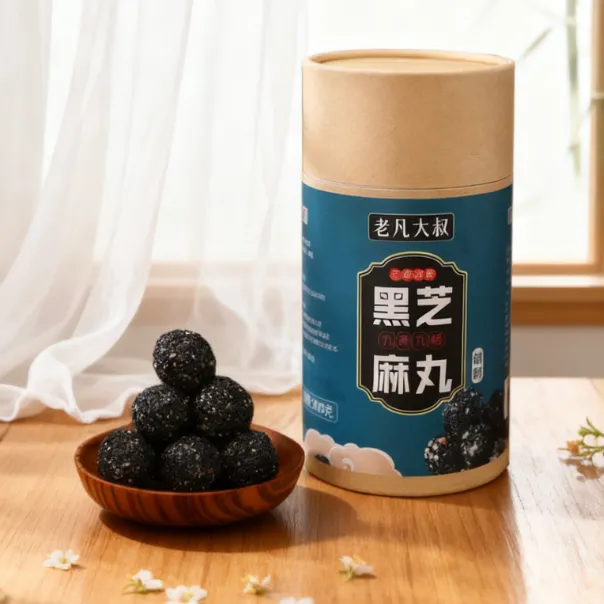 老凡大叔 传统古法制造 芝麻丸 300克/罐