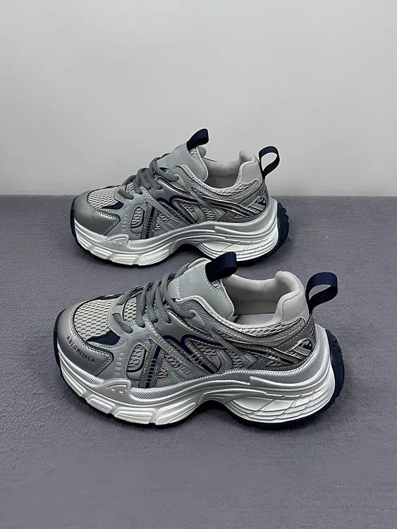 101-300 2025秋冬女鞋透气新款厚底增高运动休闲鞋老爹鞋软面女鞋