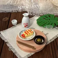 【开芯定制-迷你天妇罗】高品树脂仿真食玩 树脂diy配件