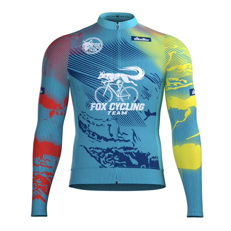 LairschDan蓝焰虹翼 · FOX CYCLING TEAM车队版骑行服加绒长袖