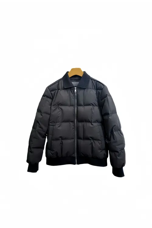 强森【简约轻便】秋冬男士翻领+棒球领可拆卸短款保暖御寒羽绒服