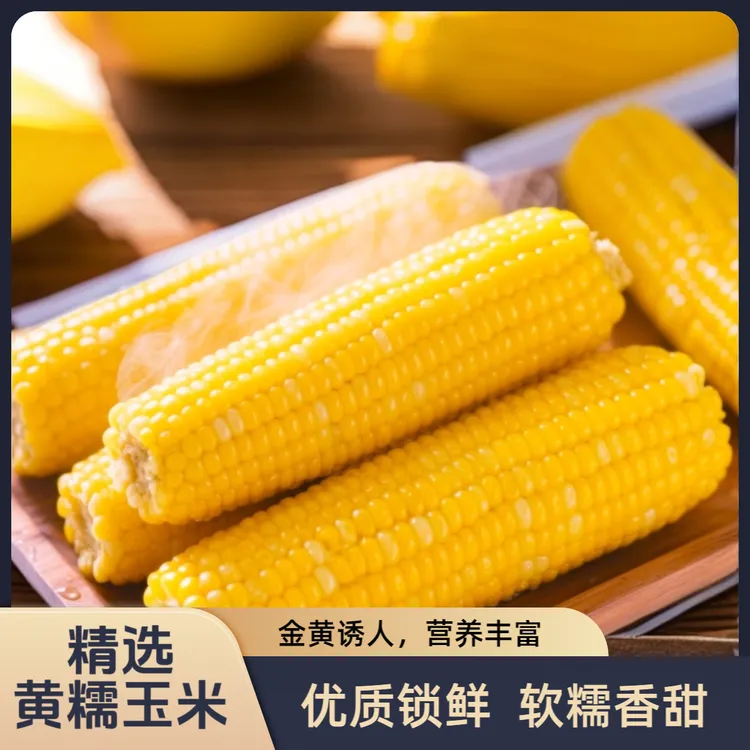[2025东北头茬黄糯玉米]10只/箱-260g-320g/只试吃2只