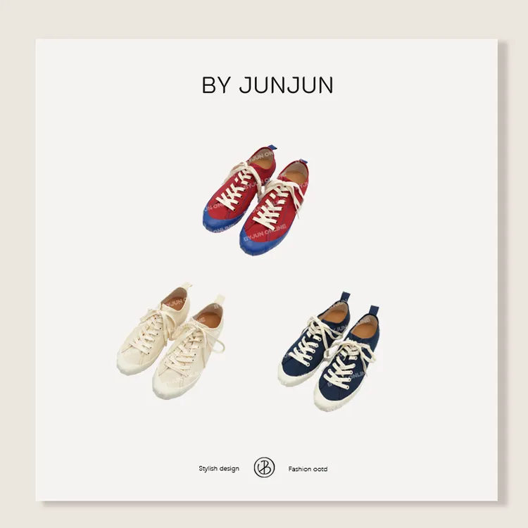 ByJunjun【日系硫化】超舒适百搭硫化鞋