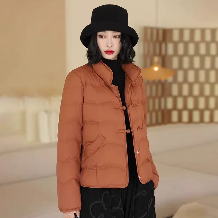 玛罗兰 新款  品牌鹅绒服 保真正品 三盘扣款外套