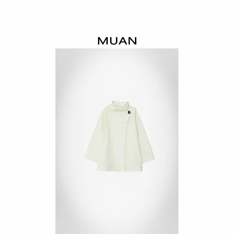 木岸MUAN：《悉尼风衣》“悉尼系列”定制高级风衣外套上衣女YJ-23845