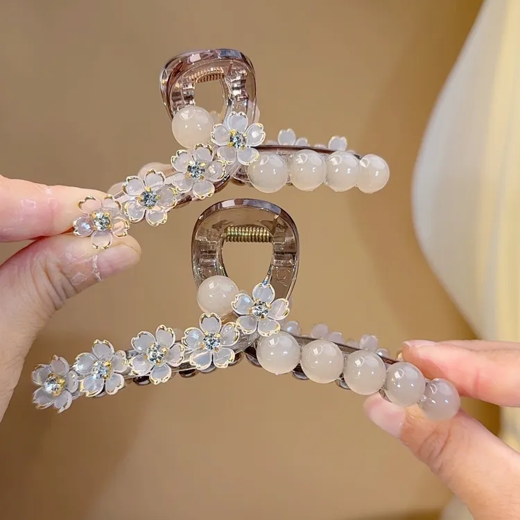 少女风百搭发夹网红夹子抓夹日韩轻奢女千金风中性发夹